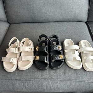 Steve Madden sandal bundle— 3 pairs 6 Mona Margie Maven